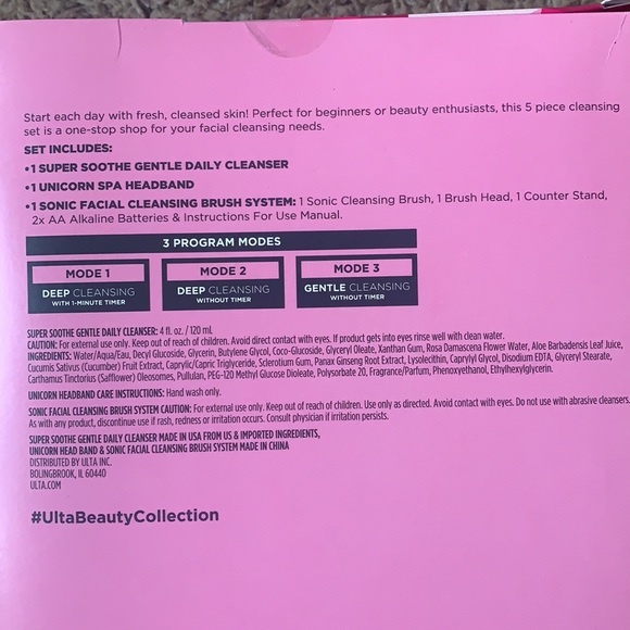 COPY - Ulta Fresh Start Facial Cleansing Kit - Picture 4 of 5